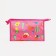 Lightning cosmetic bag, pink color