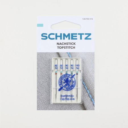 Needles for household sewing machines, TOP Stech, No. 80-100, 5-3