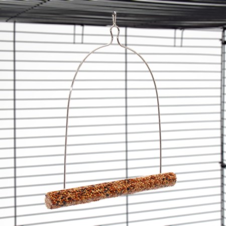Funny swing Seven Seeds toy poultry for birds with berry 60 g