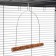 Funny swing Seven Seeds toy poultry for birds with berry 60 g