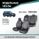 Auto-Cherkhly for Suzuki Grand Vitara/Escudo, 1997-2005, Eco-leather Black
