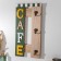 Decorative woods "Cafe" 38x20x4 cm