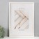 Photo frame Plastic Gallery 29.7x42 cm, (A3) 636461, white with gold (plastic screen)