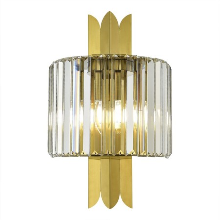 Sconces st. SL1635.301.02. Nari. 2x40 watts, E14, 26x41 cm, brass color