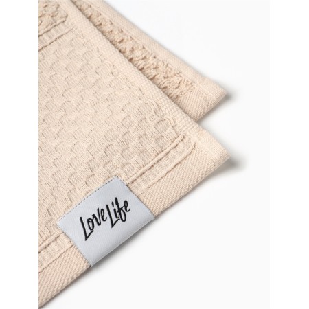 Trush Trick Lovelife "Ordos" 50 × 80 cm, beige, 100% cotton, 430 g/m²-3