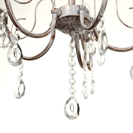 Frederick chandelier 5x40W E14 white+gold 58x58x65 cm Bayerlux-6