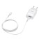 Network charger Hoco C72A, 1 USB, 2.1 A, Lightning cable - USB, 1 m, white