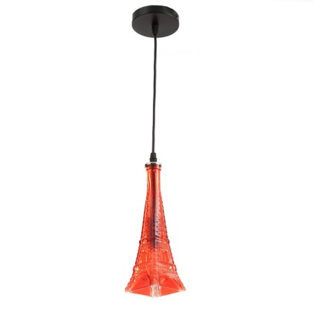 Suspendor "Eiffel" E14 40W Red 8x8x27-127cm