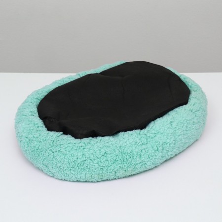 Lynchik for dogs and cats "Comfort", soft fur, 45 x 35 x 11 cm, mint-6