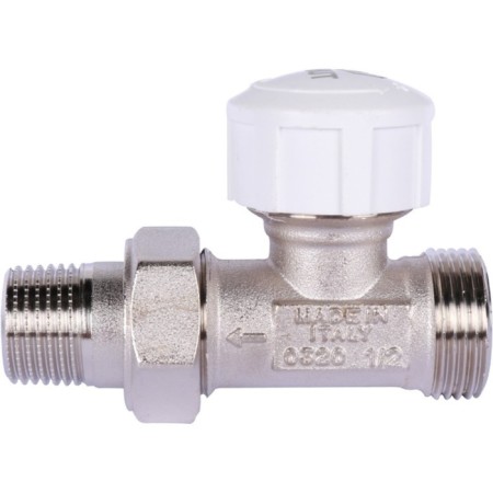 Thermostatic valve Stout SVT-0001-100015, straight, 1/2 "x 3/4"-2