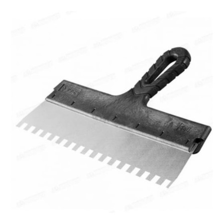 Facade bison spatula master 10078-35-10, stainless steel, 350 mm, tooth 10x10 mm-1