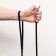 Leather leather single -layer, 1.47 m x 0.8 cm, black