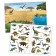 Stickers reusable set "for boys", 3 pcs., A4 format