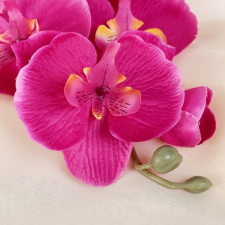 Artificial flowers "Moldiy orchid" 9x66 cm, lilac-1