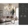 Crystal chandelier with crystal Ambrella Light, Traditional, TR3244, 6HE14, Color Gold