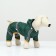 Combiason for dogs, demi-season, size L (DS 28-30, OG 43-45, Osh 31-33 cm), green