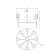Caustra Freya Fr5196PL-08CH TIDA, 830x830x660 mm, E14, 8x40W, color chromium