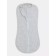 Diaper coconut with lightning rand base, height 56 ​​cm, color light gray melange