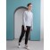 Male T -shirt, size 44, color gray melange