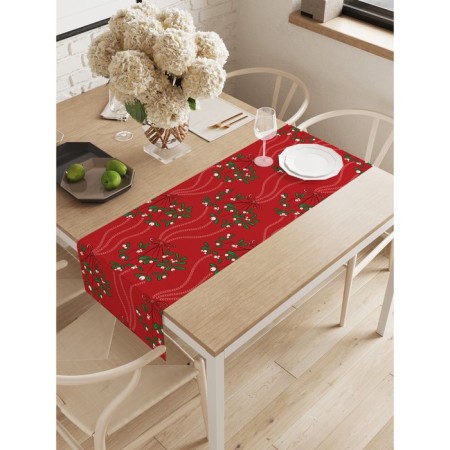 The path on the table "Pattern from Omela", Oxford, size 40x145 cm