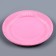 Set of paper dishes is disposable: 6 plates, 6 glasses, pink color