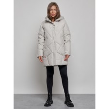 Winter jacket, size 48, light-gray color