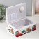 Casket for needlework "Tropical leaves" 24x16x11 cm