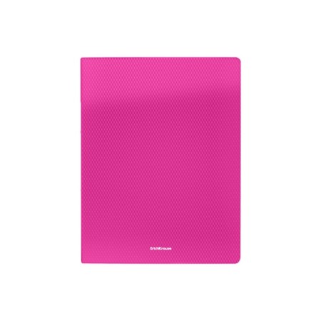 Folder with A4, 500 microns of a spring -finger, a root of 17 mm, Erichkrause Diagonal Vivid, up to 150 sheets, mix-5