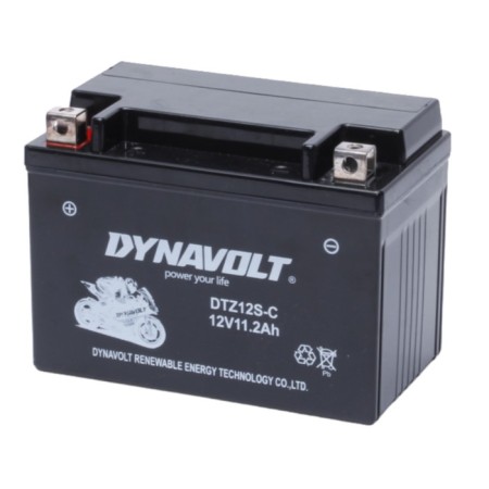 Dynavolt DTZ12S, 12V, SLA, line, 140 A, 150 x 82 x 110