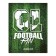 Diary for grades 5-11, "football", a solid cover 7BC, glossy lamination, 48 sheets