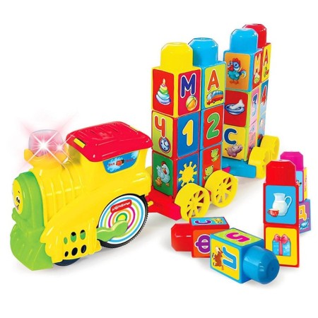 Musical train "Bukovka", yellow color-1