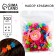 Hair crab, mini, set “for the most beautiful”, 100 pcs., Krasbik size 1.5 x 1.5 cm