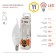 LED LED era Standard "Candle in the Wind", 11 W, E14, 880 lm, 2700k, glow warm white