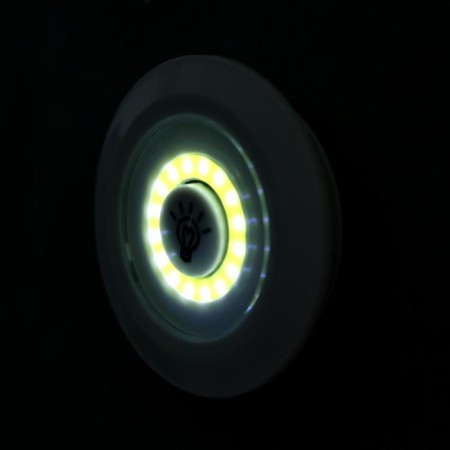 Nightlight with PDU 16042/1 LED from batteries 3AAA White 9x9x2 cm Risalux-4