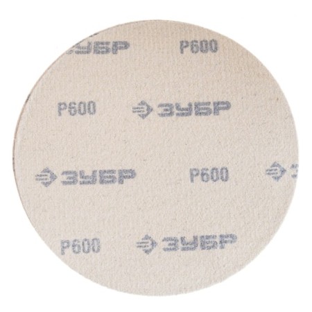 Circle of abrasive grinding bison 35568-150-600, universal, p600, 150 mm, 5 pcs.-2