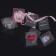 A set of postcards "with all my heart", embossing, plastic, 8.8 × 10.7 cm