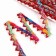 Braid multicolor “corners”, width 2.3 cm, in packaging 25 m