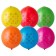 Shar Latex 18 "Flowers", Punch-Bull, set 25 pcs., Mix colors
