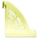 Paper tray Vertical Istanm "Expert", tinted, lime, width 95mm