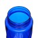 Water bottle, 700 ml, shapes, with a drinker, 25 x 7 cm, blue
