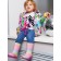 Demician jacket for the girl PlayTode, height 80 cm
