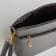 Bag Women's Cross-Bodi with a zipper, gray color