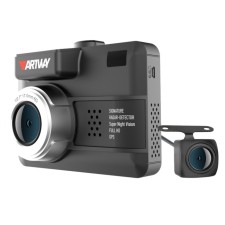 DVR + radar detector Artway MD-109, two cameras, 2.4 