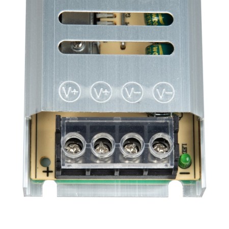 Uniel power supply, 120 watts, IP20, 24 V, 50-60 Hz, 5A, 2 outputs, metallic color-3
