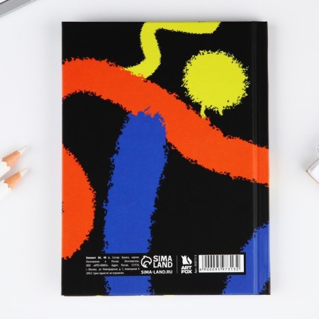 Notepad A6 in a solid cover, 40 sheets "sneakers"-4