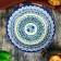 Plant of Rishtan ceramics "Patterns", 22 cm, blue