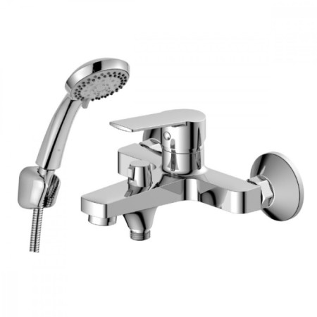 Decoroom DR22036 bath mixer, single -leaf, pour 173 mm, watering can, chrome