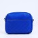 Bag Cross-Bodi with a zipper, blue color