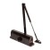 D150BR Tundra door closer, up to 150 kg, brown color