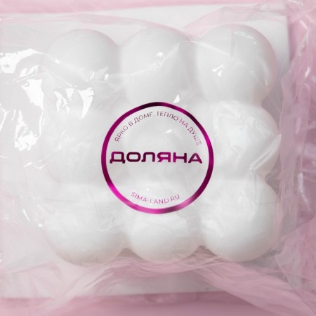 Mold Dolyana "Rafael", silicone, 5.5 × 5.5 × 6 cm, white color-6